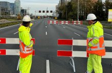 foto Weekendafsluiting A10 Zuid Amsterdam succesvol verlopen