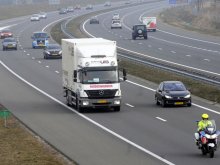 foto Verkeersregelaars bij verhuizing Bernhoven Ziekenhuis