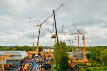 foto Verkeersregelaars bij open dag Boekestijn in Maasland