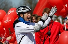 foto Verkeersregelaars bij sportfestival Breda