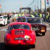 Verkeersregelaars bij start Tulpenrally in Noordwijk