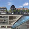 Verkeersregelaars ingezet bij bouw parkeergarage in het centrum van Amsterdam